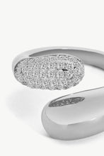Load image into Gallery viewer, Crystal Polished Bypass Ring