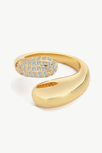 Load image into Gallery viewer, Crystal Polished Bypass Ring