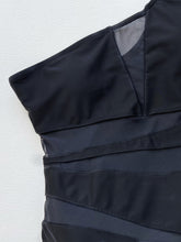 Load image into Gallery viewer, One-Shoulder Sleeveless One-Piece Swimsuit