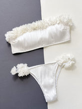 Load image into Gallery viewer, Applique Tie Back Two-Piece Bikini Set