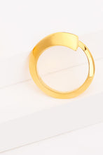 Load image into Gallery viewer, 18K Gold-Plated Copper Bypass Ring