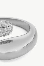 Load image into Gallery viewer, Crystal Polished Bypass Ring