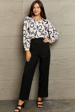 Load image into Gallery viewer, Printed Collared Neck Button-Down Shirt