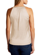 Load image into Gallery viewer, V-Neck Ruched Detail Tank