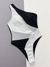 Load image into Gallery viewer, Contrast Panel One-Piece Swimsuit
