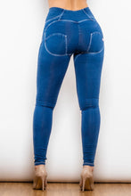 Load image into Gallery viewer, High Waist Skinny Buttoned Long Jeans
