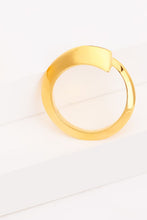 Load image into Gallery viewer, 18K Gold-Plated Copper Bypass Ring
