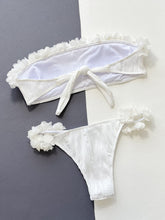 Load image into Gallery viewer, Applique Tie Back Two-Piece Bikini Set
